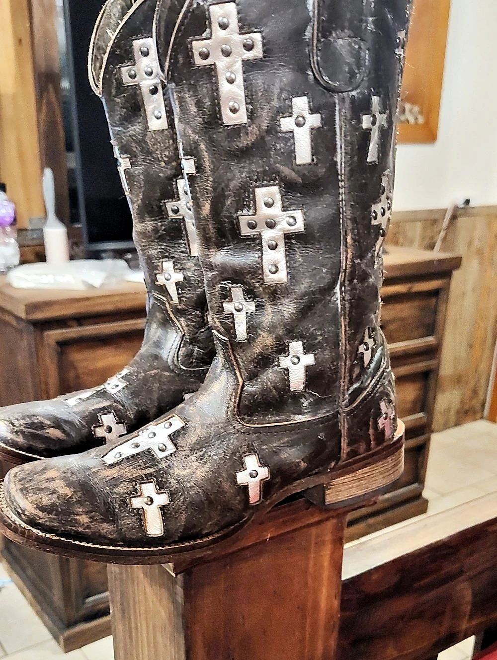 Roper Women's Western Boots, Like New.